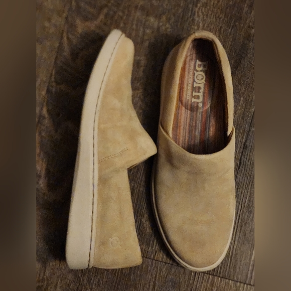 Born Shoes - Born "Judy" Suede Slip on Sneakers